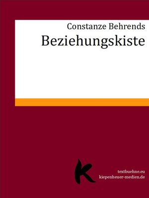 cover image of Beziehungskiste